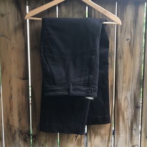 EVERLANE Black cropped straight regular size 12